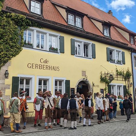 Hotel Gerberhaus Rothenburg ob der Tauber Bagian luar foto