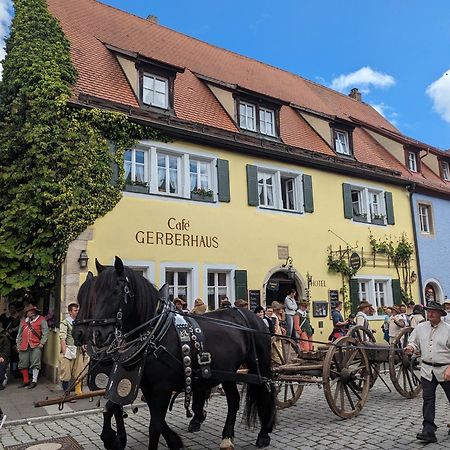 Hotel Gerberhaus Rothenburg ob der Tauber Bagian luar foto