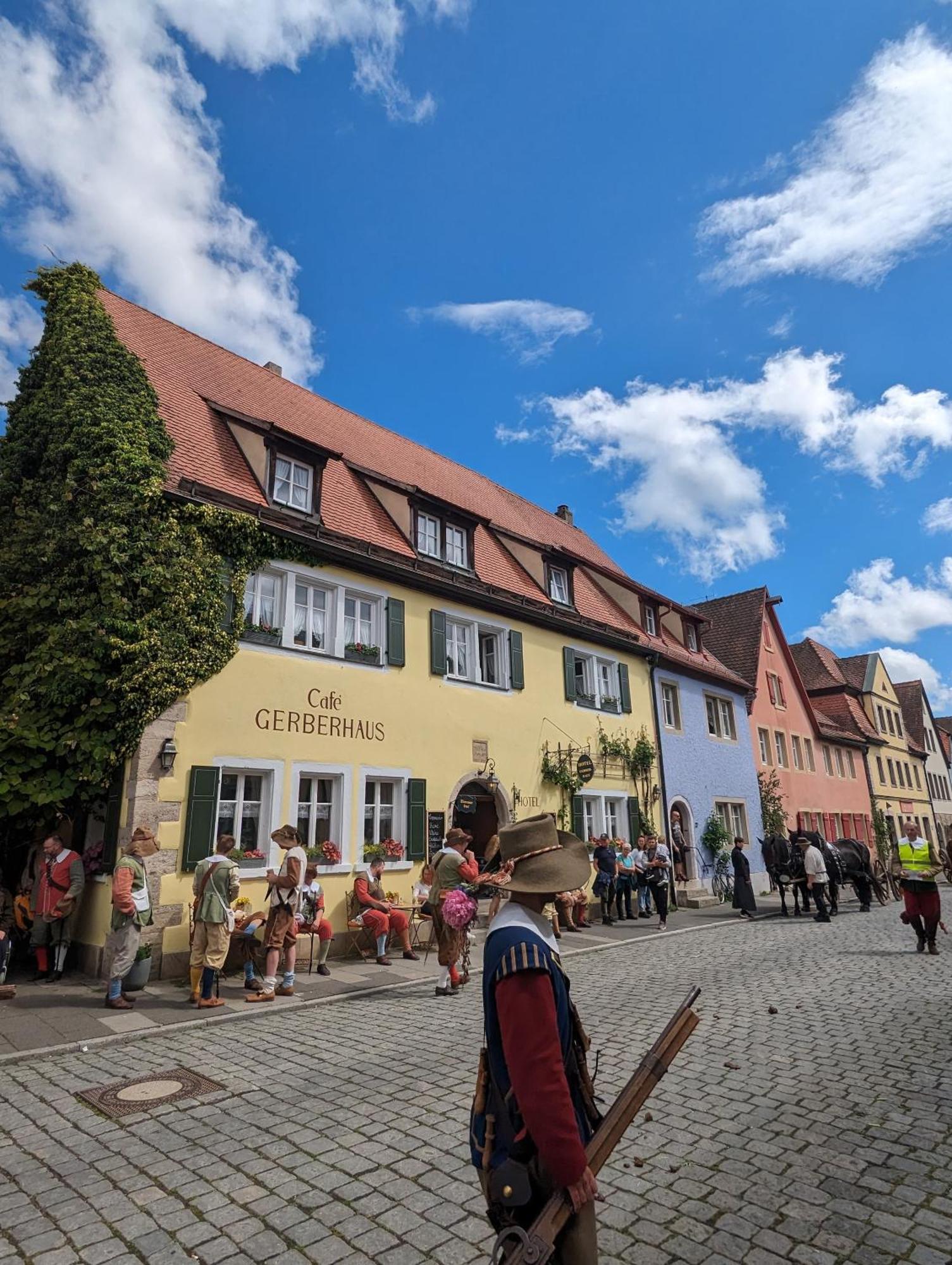 Hotel Gerberhaus Rothenburg ob der Tauber Bagian luar foto