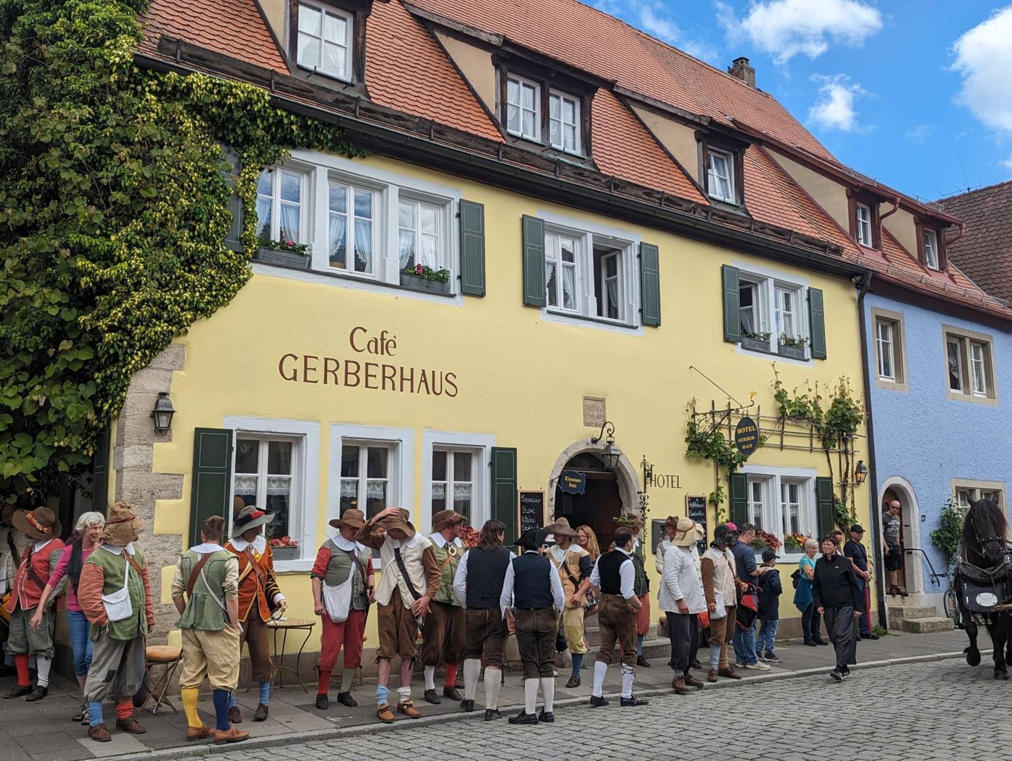 Hotel Gerberhaus Rothenburg ob der Tauber Bagian luar foto