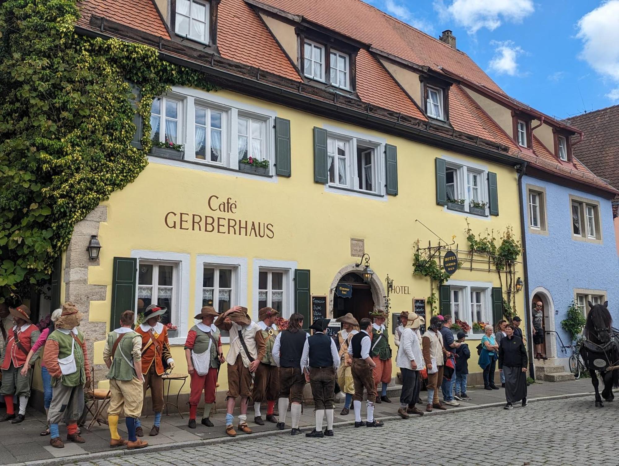 Hotel Gerberhaus Rothenburg ob der Tauber Bagian luar foto