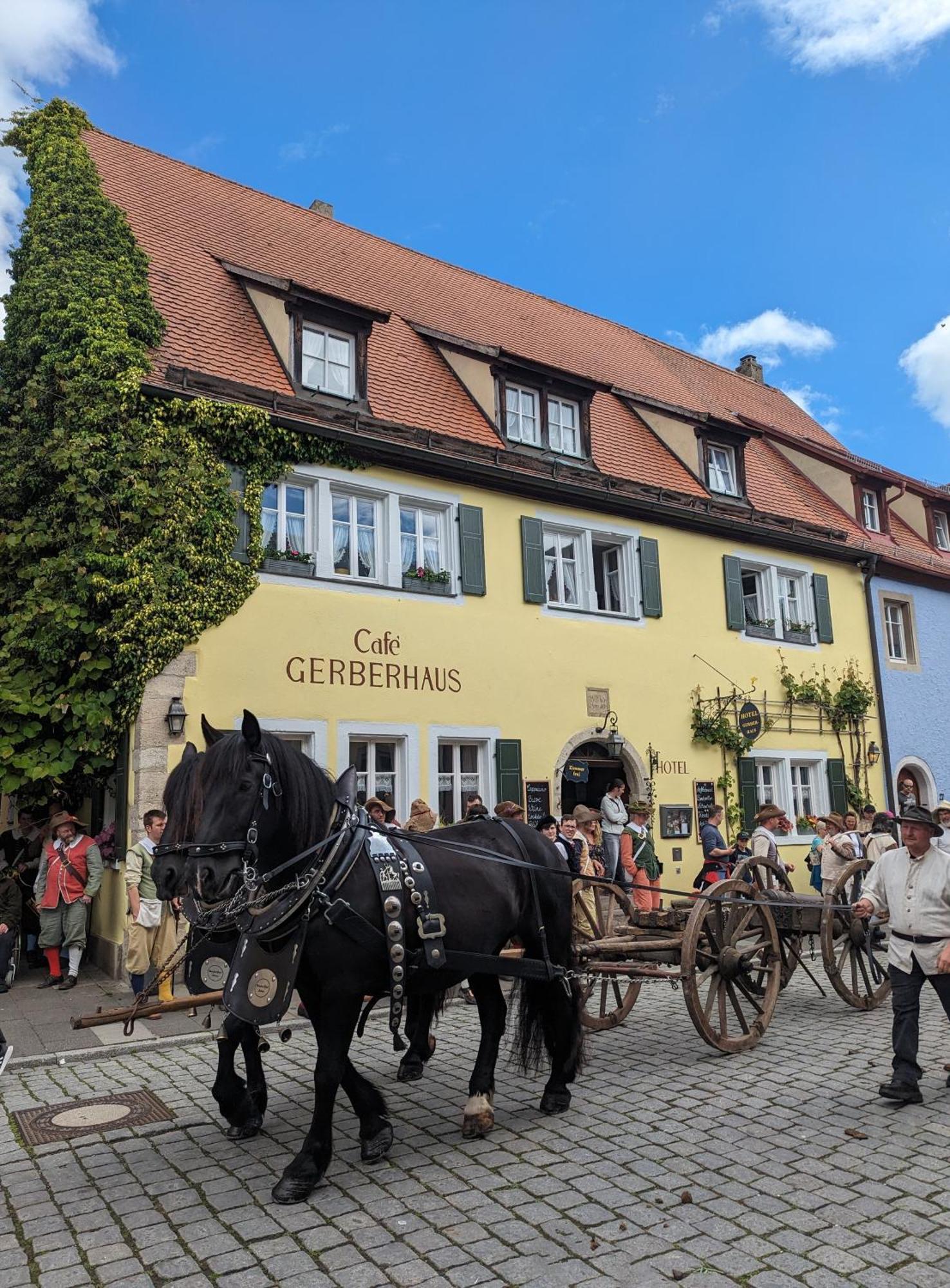 Hotel Gerberhaus Rothenburg ob der Tauber Bagian luar foto