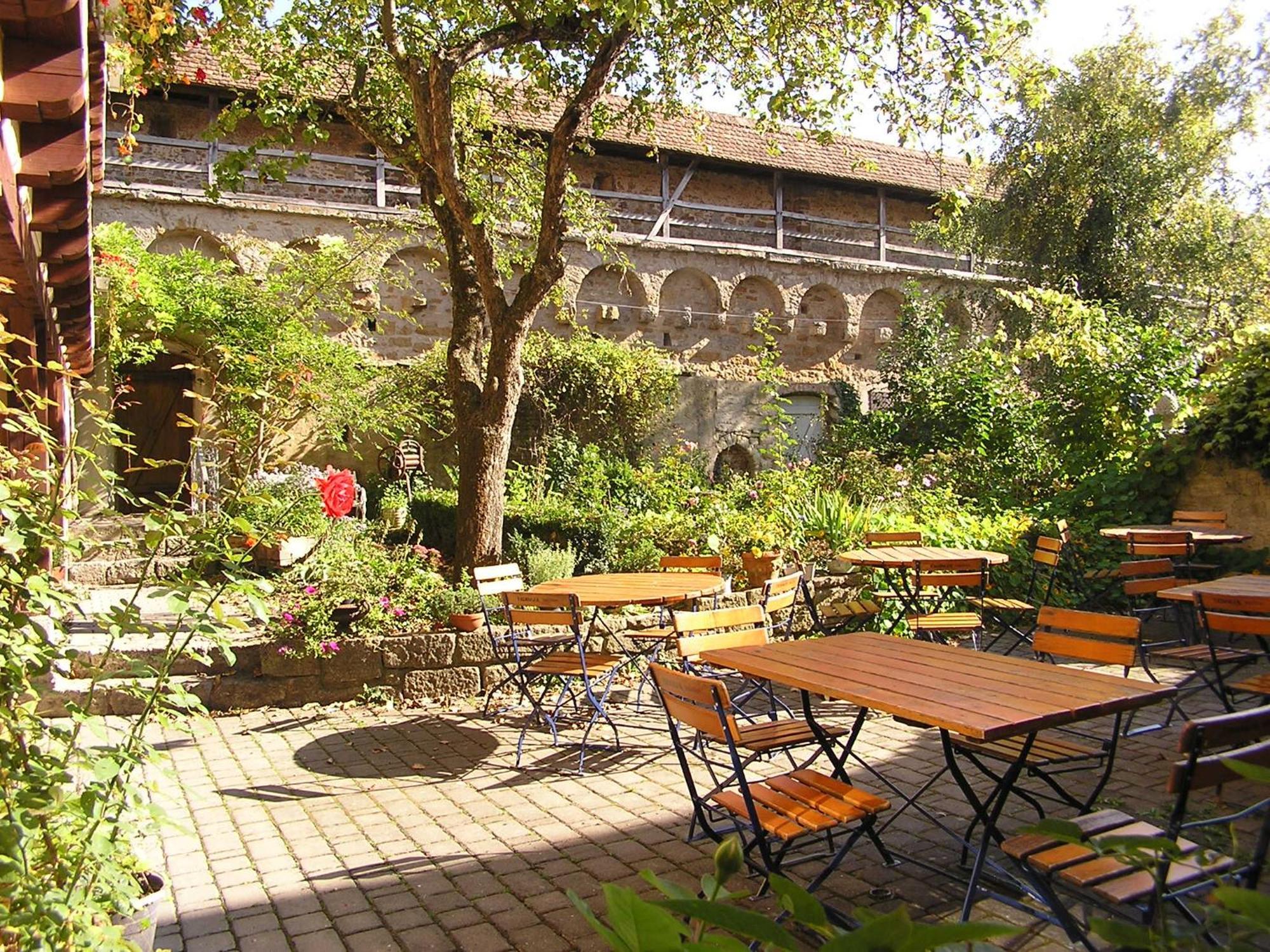 Hotel Gerberhaus Rothenburg ob der Tauber Bagian luar foto
